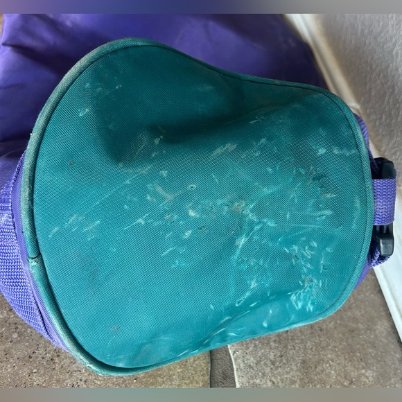Vintage LL Bean Ski Bag Green Purple 213cm Long - Picture 13 of 13